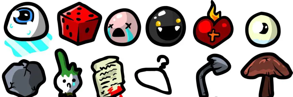 the binding of isaac how to use items