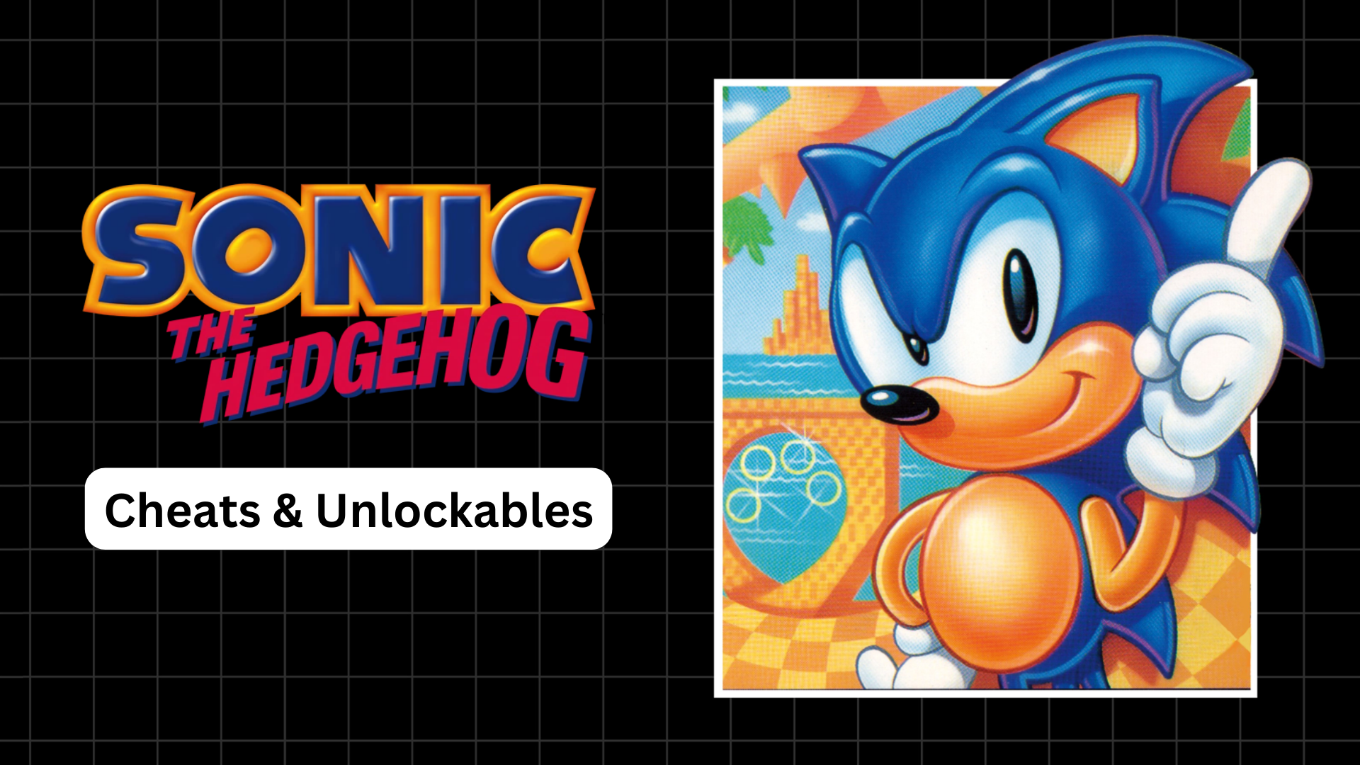 sonic the hedgehog 1991 cheats and unlockables