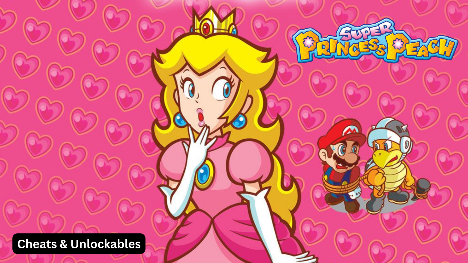 super princess peach cheats