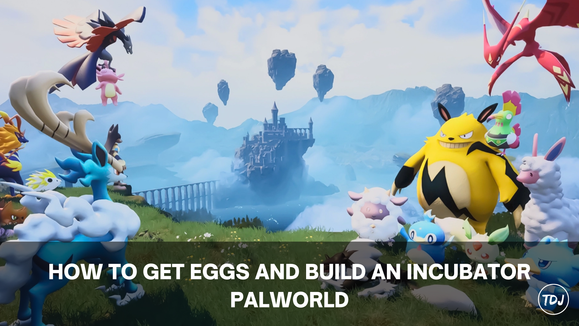 palworld how to get eggs and build an egg incubator