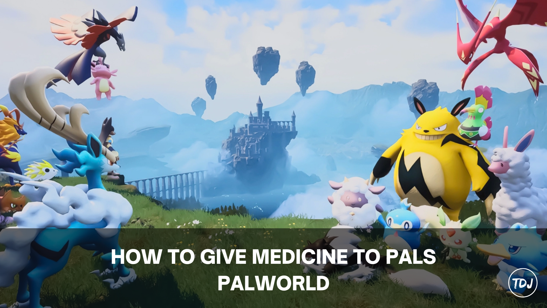 palworld how to give medicine to pals
