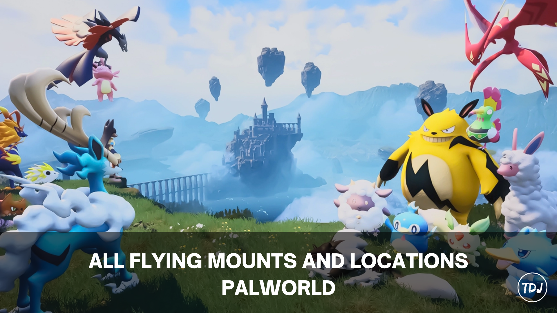 palworld all flying mounts and locations