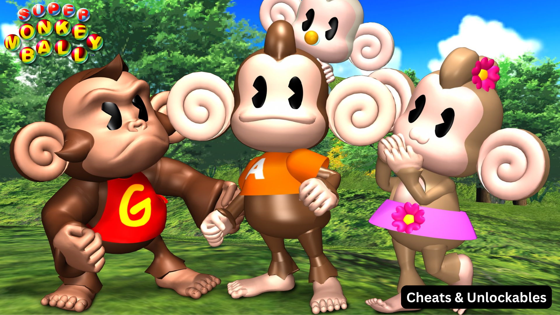 super monkey ball cheats and unlockables