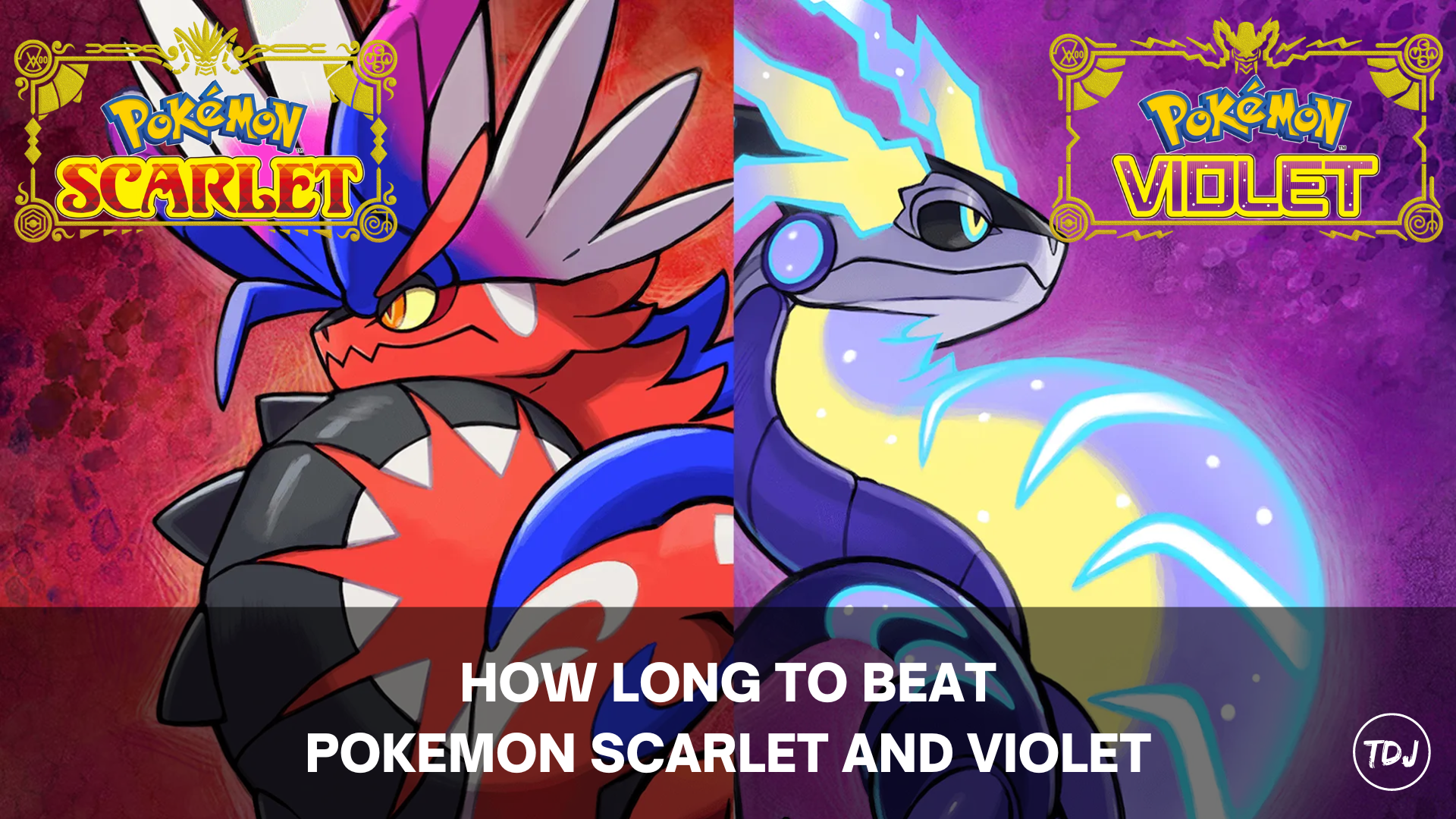 how long to beat pokemon scarlet and pokemon violet