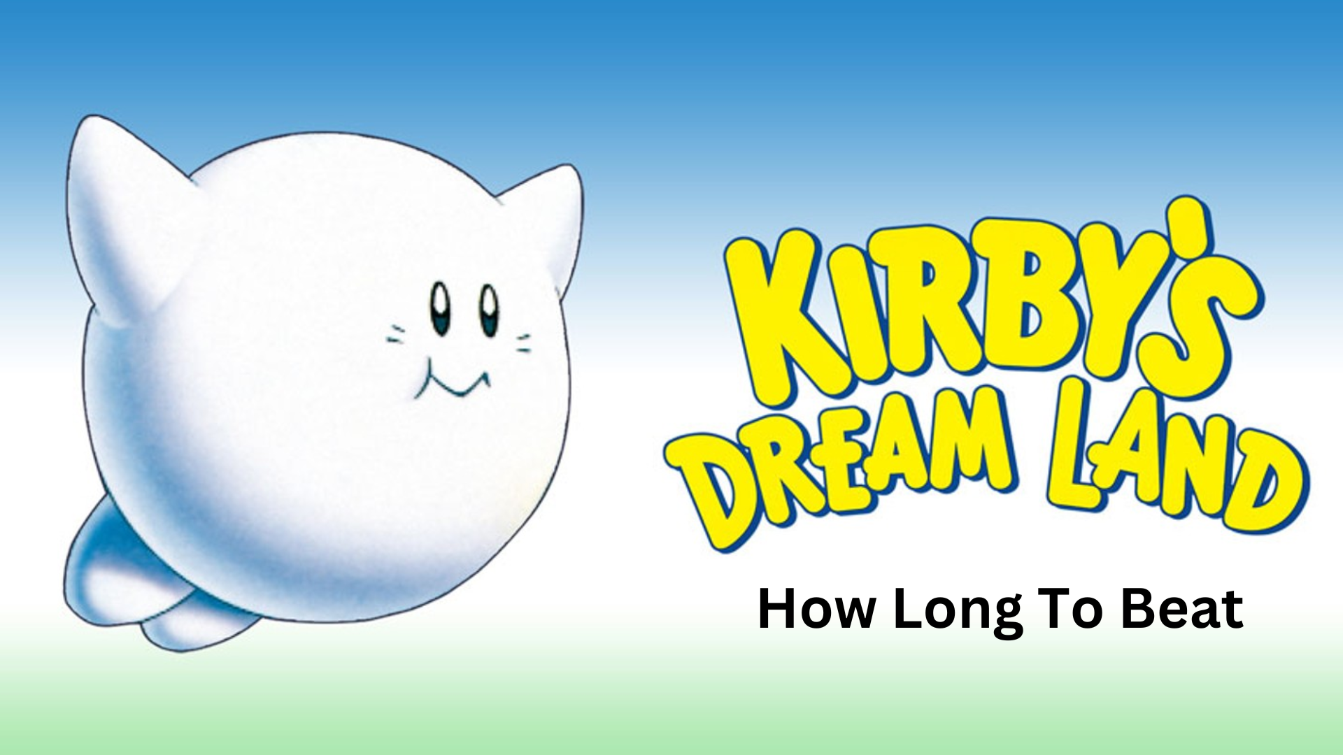 kirby's dream land how long to beat