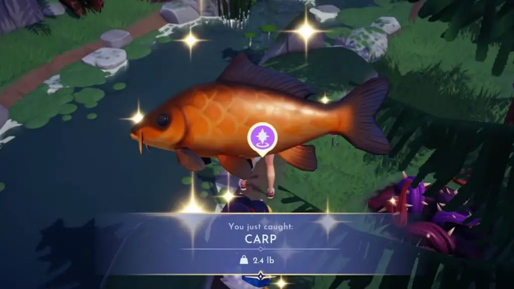 How to Catch Carp in Disney Dreamlight Valley