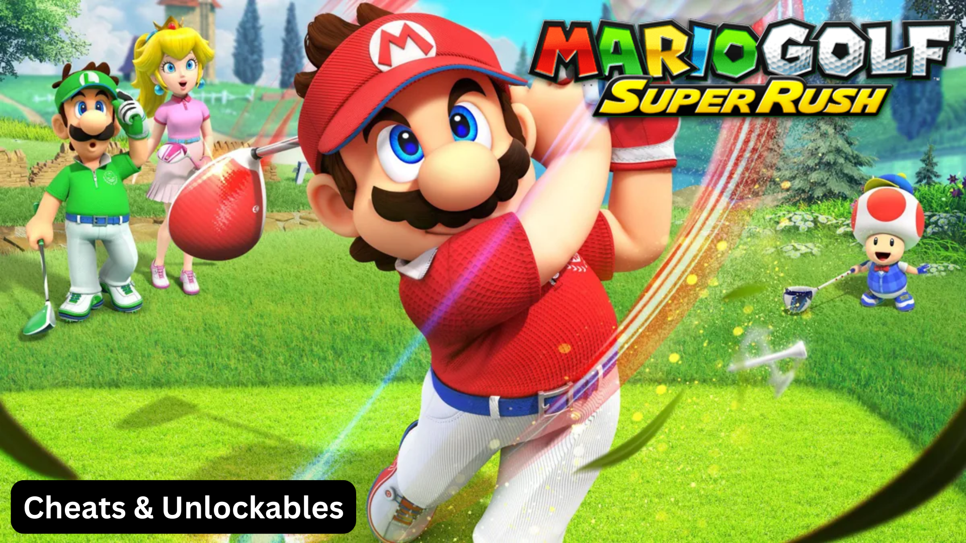 mario golf: super rush cheats and unlockables