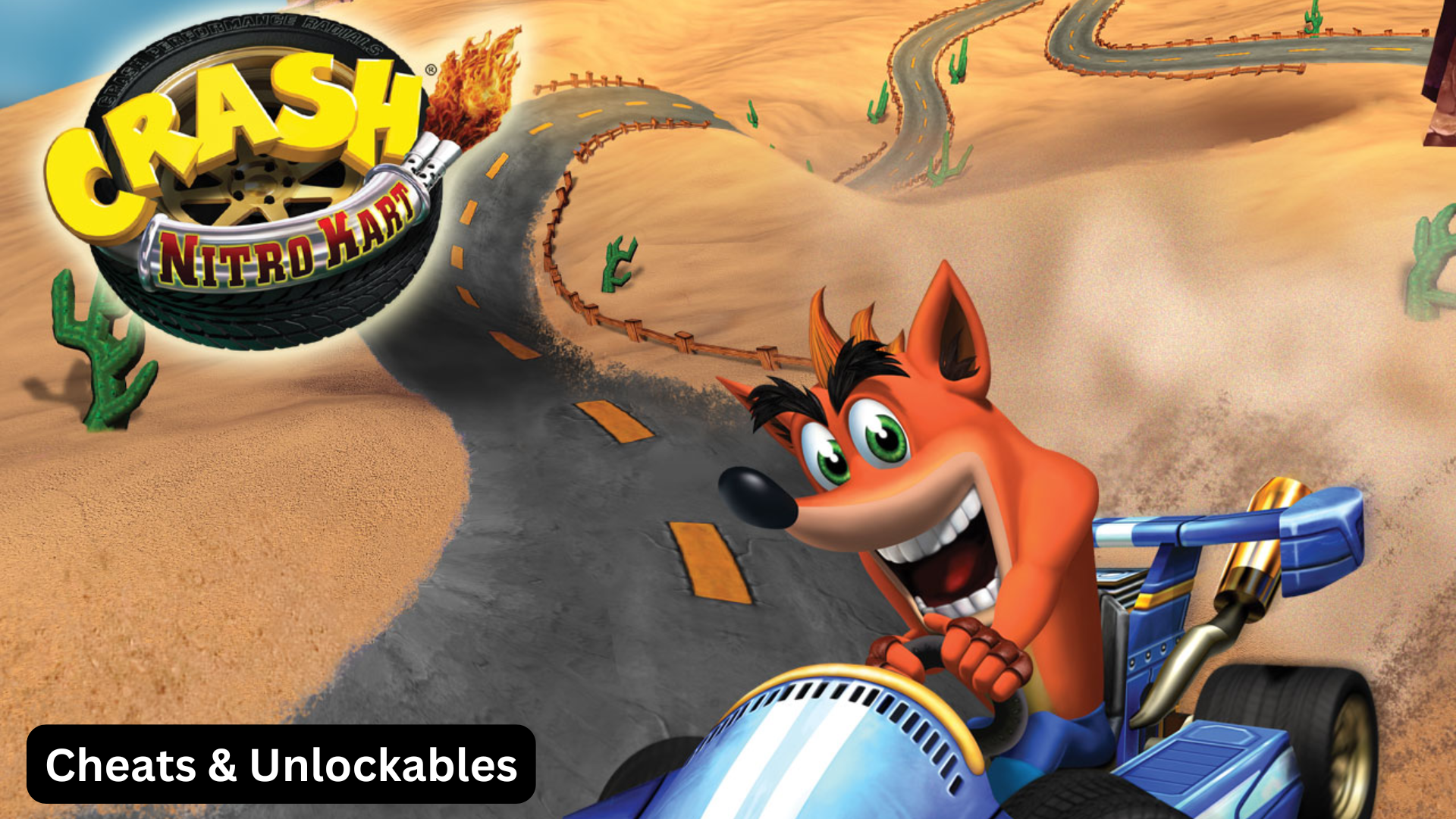 crash nitro kart cheats and unlockables