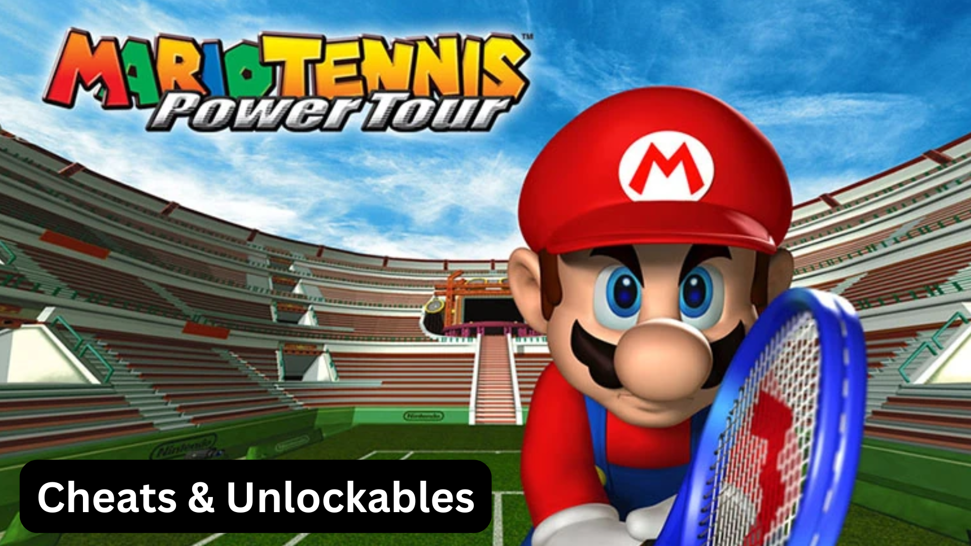 mario tennis power tour cheats and unlockables