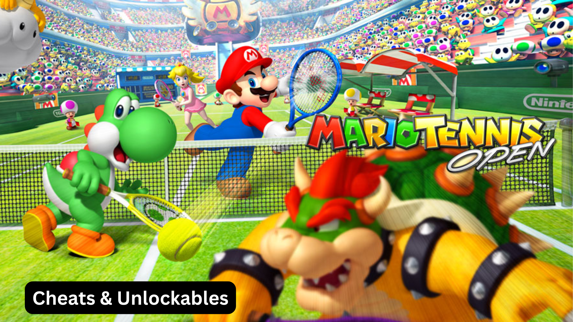 mario tennis open cheats and unlockables