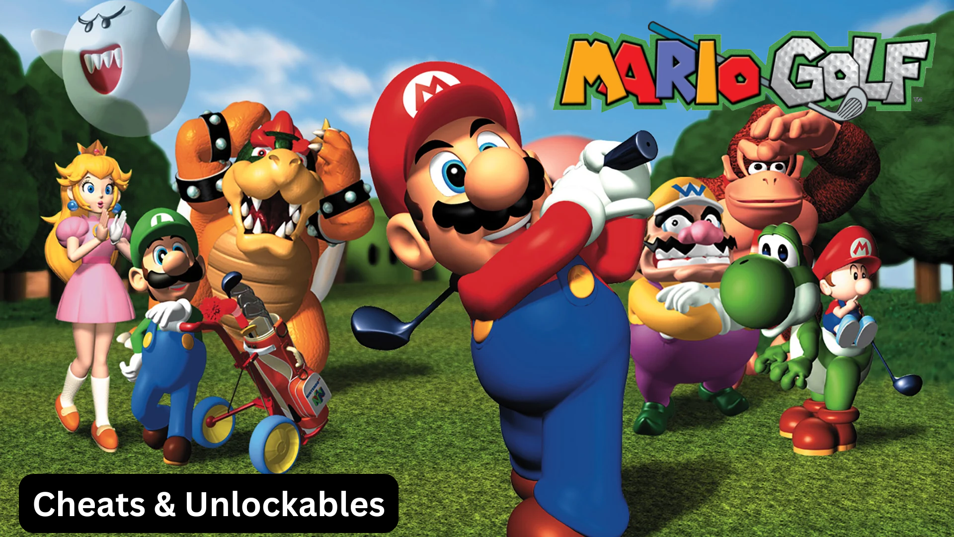 mario golf cheats and unlockables