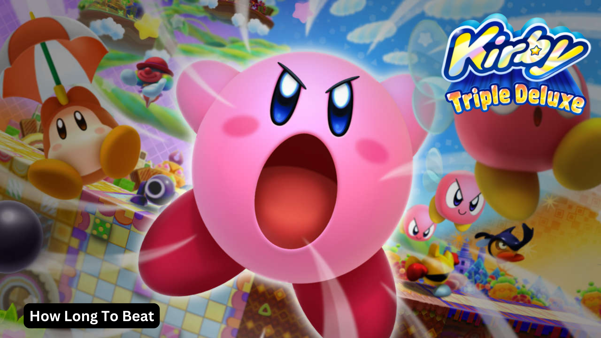 how long to beat kirby: triple deluxe