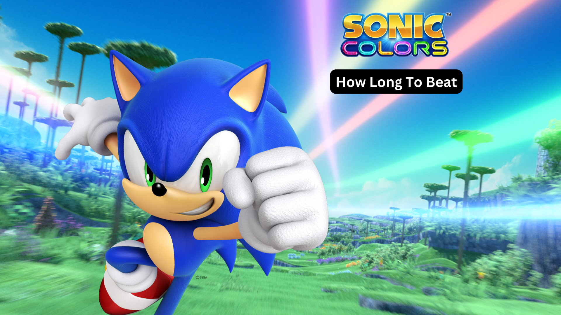 how long to beat sonic colors