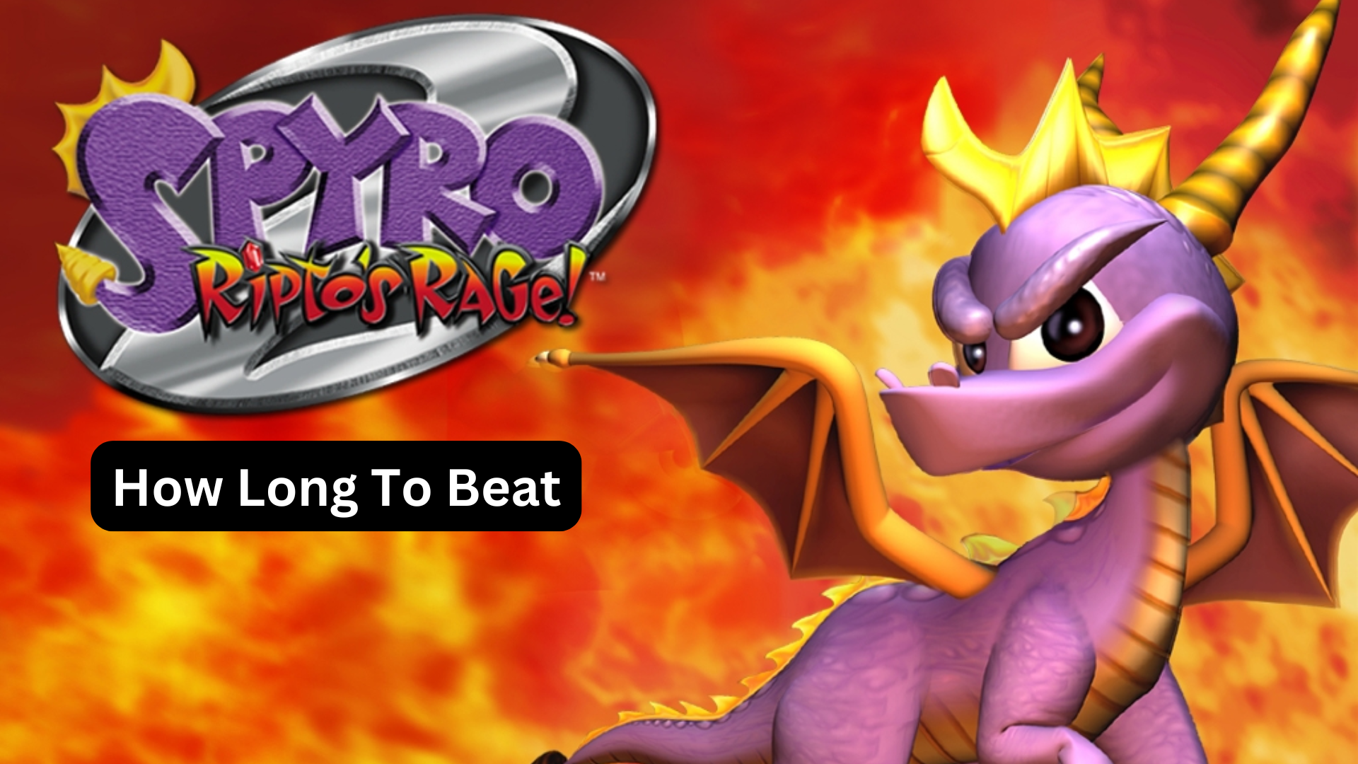 how long to beat spyro 2: ripto's rage