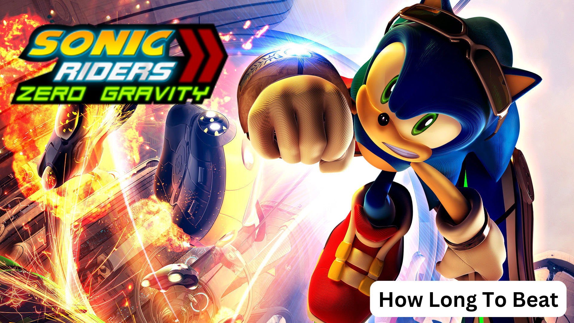 how long to beat sonic riders zero gravity