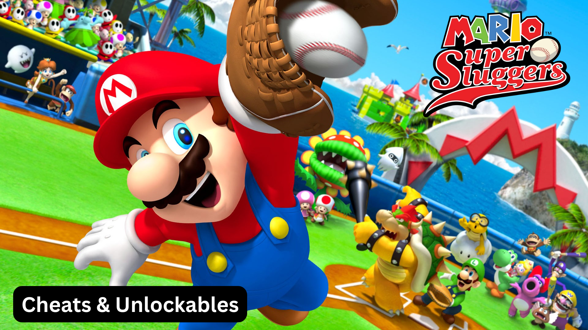 mario super sluggers cheats and unlockables