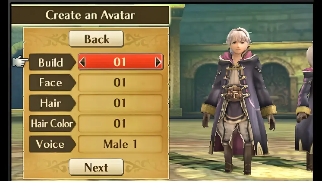 fire emblem awakening character customization