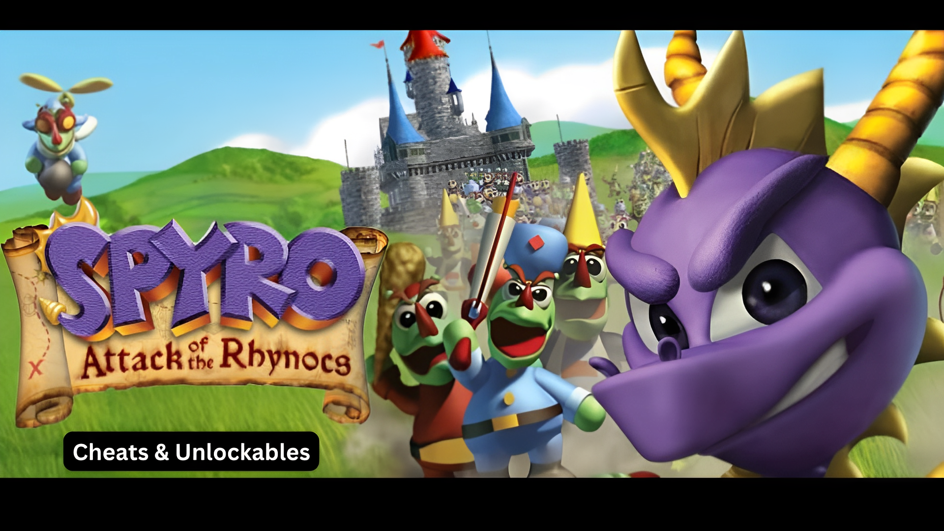 spyro: attack of the rhynocs cheats and unlockables