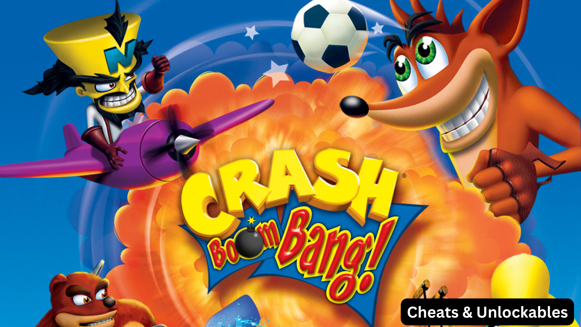 crash boom bang! cheats and unlockables