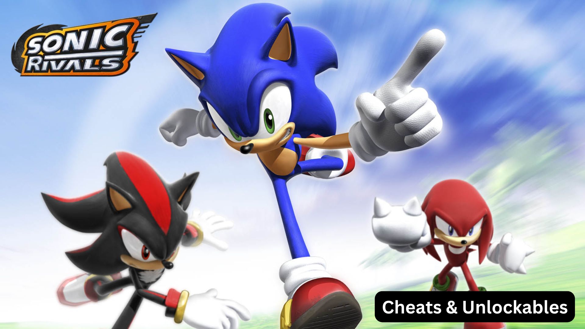 sonic rivals cheats and unlockables