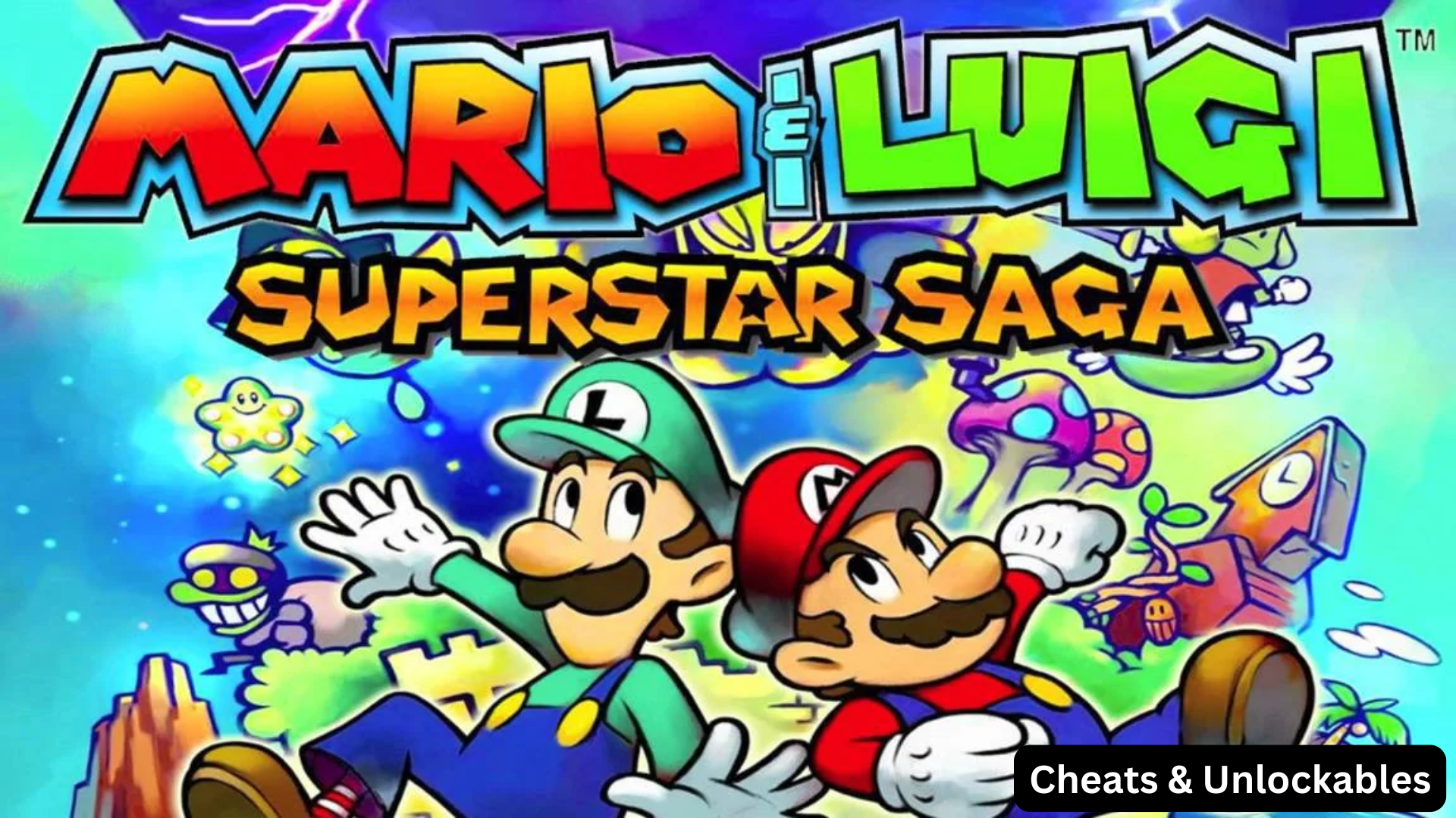 mario & luigi: superstar saga cheats and unlockables