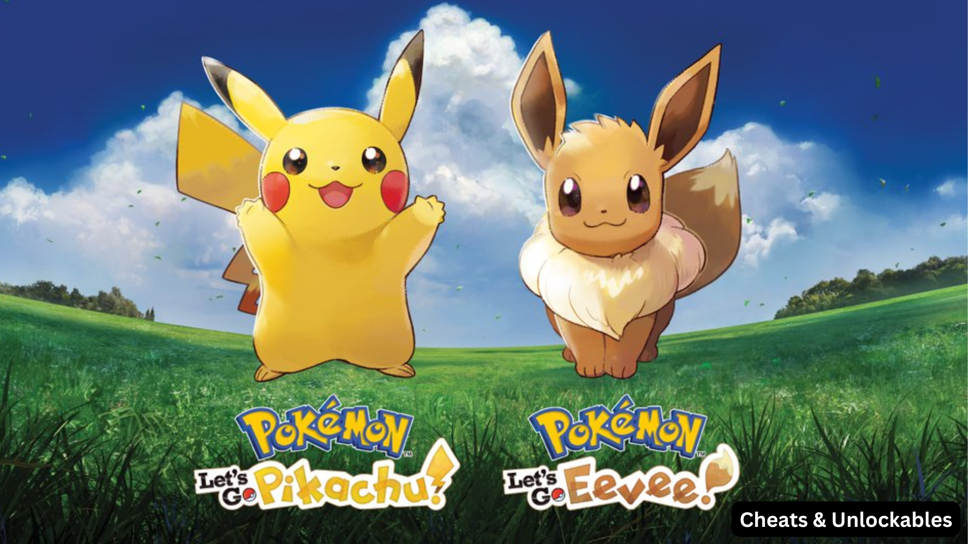 pokemon let's go pikachu and eevee cheats and unlockables`