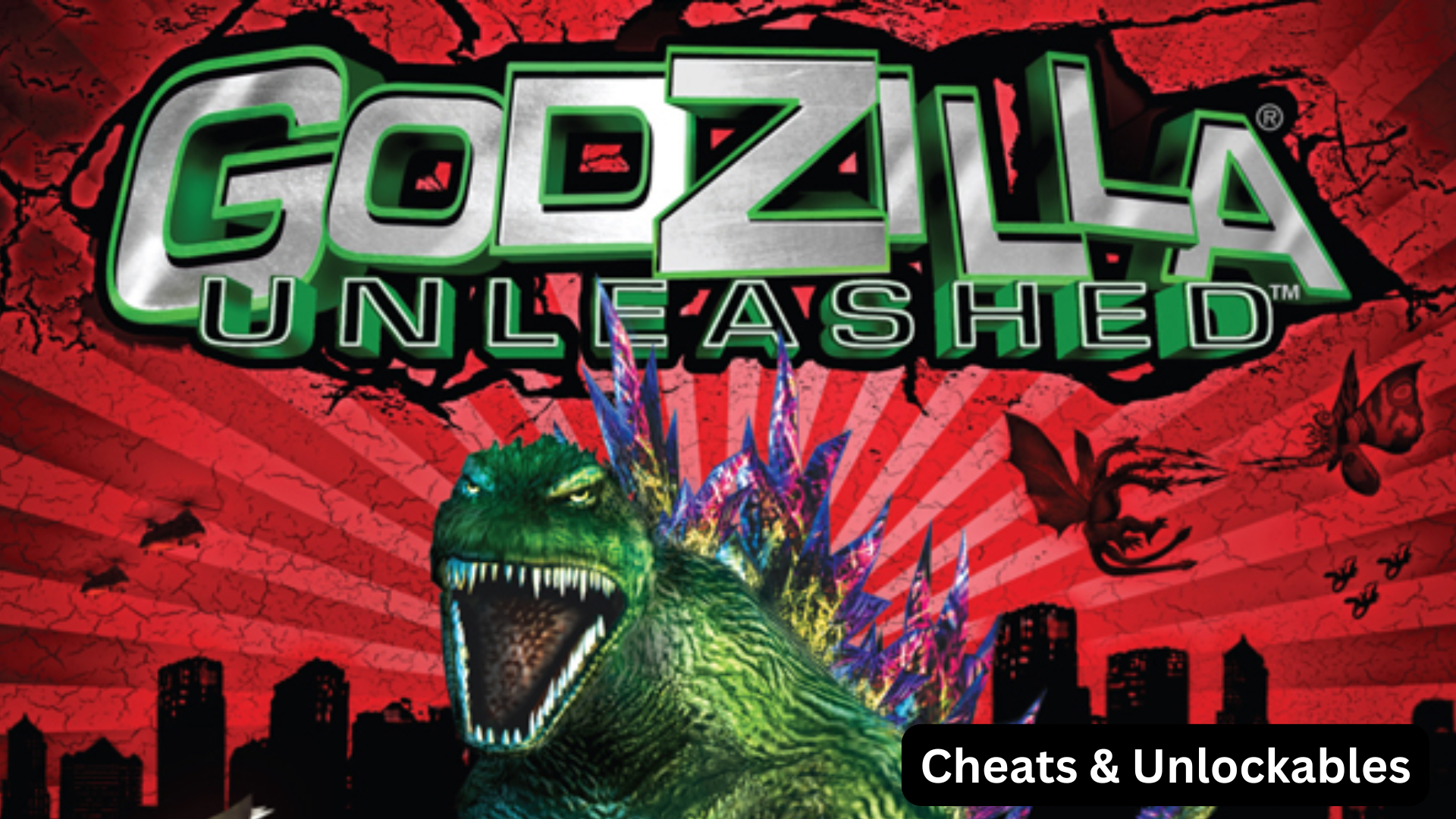 godzilla: unleashed cheats and unlockables