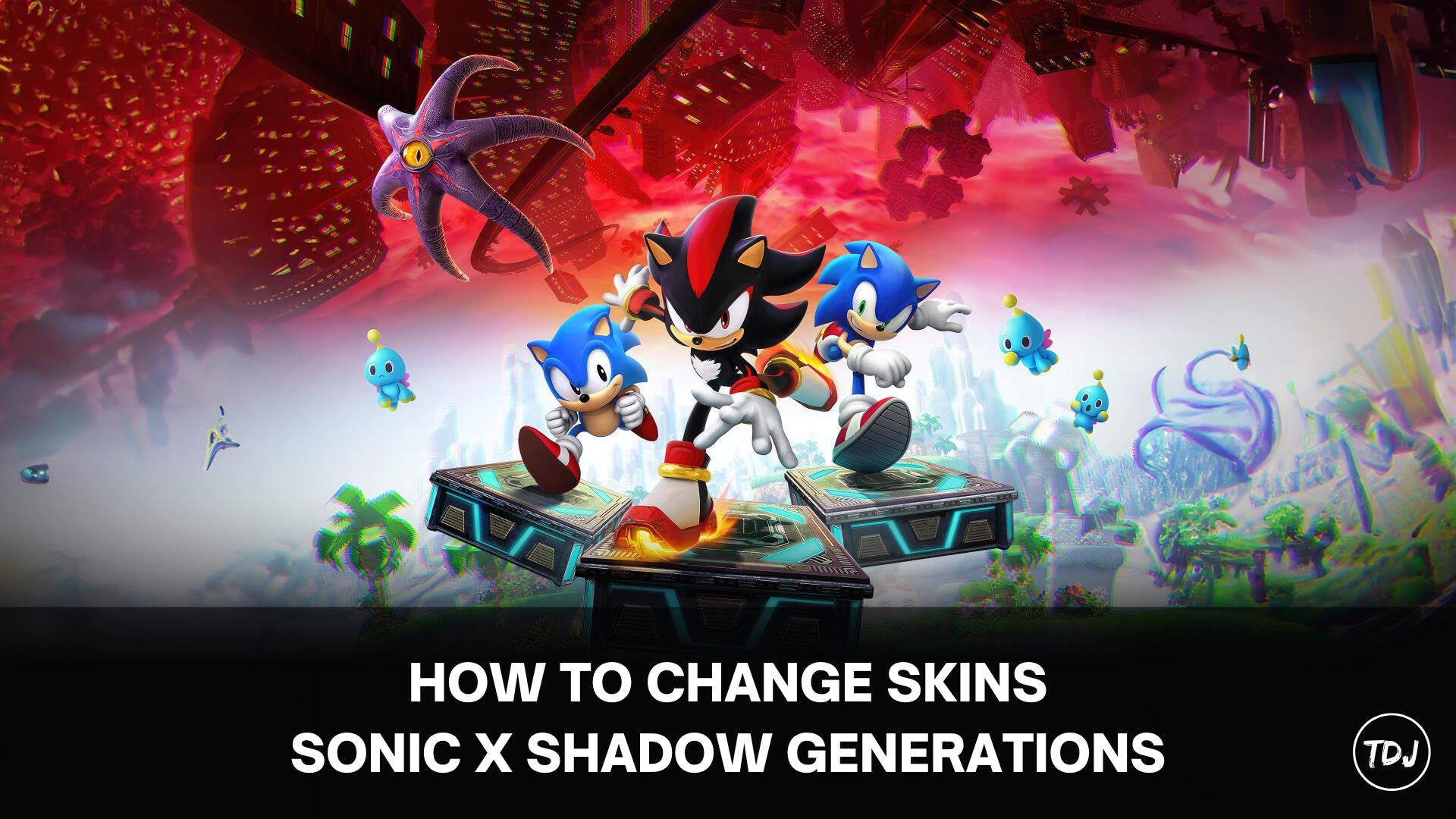 how to change skins sonic x shadow generations