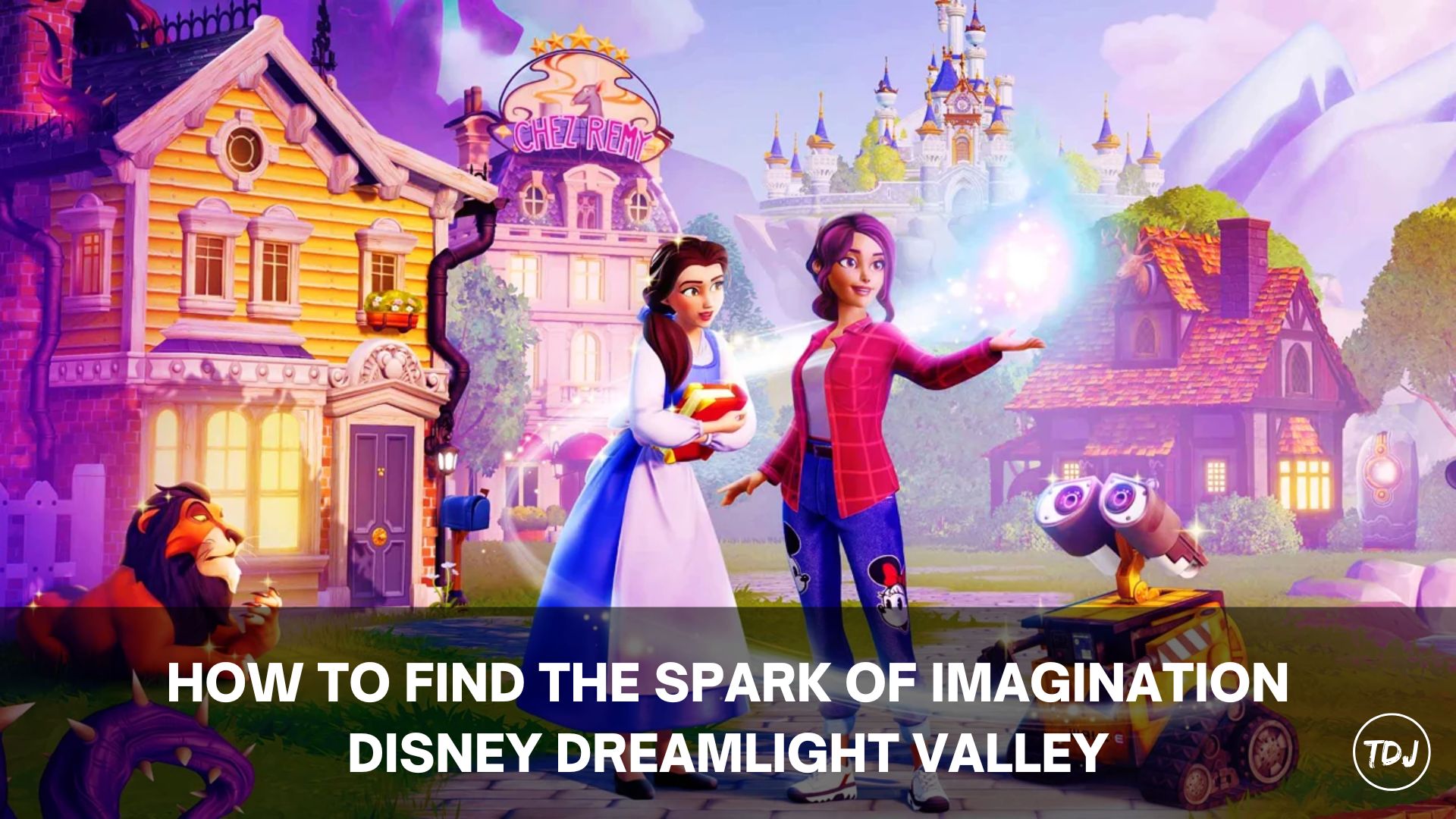 how to find the spark of imagination disney dreamlight valley