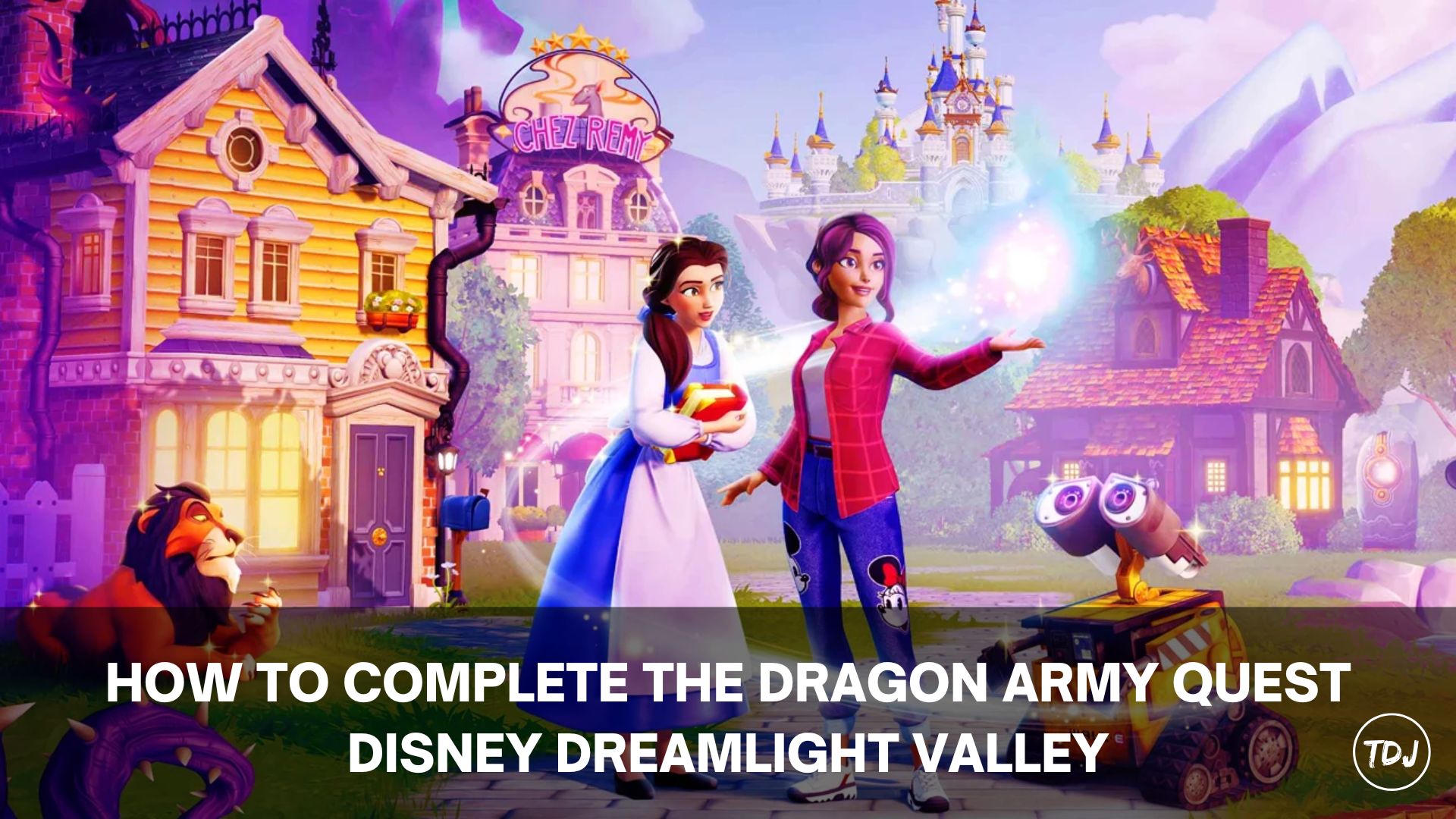 how to complete the dragon army quest in disney dreamlight valley