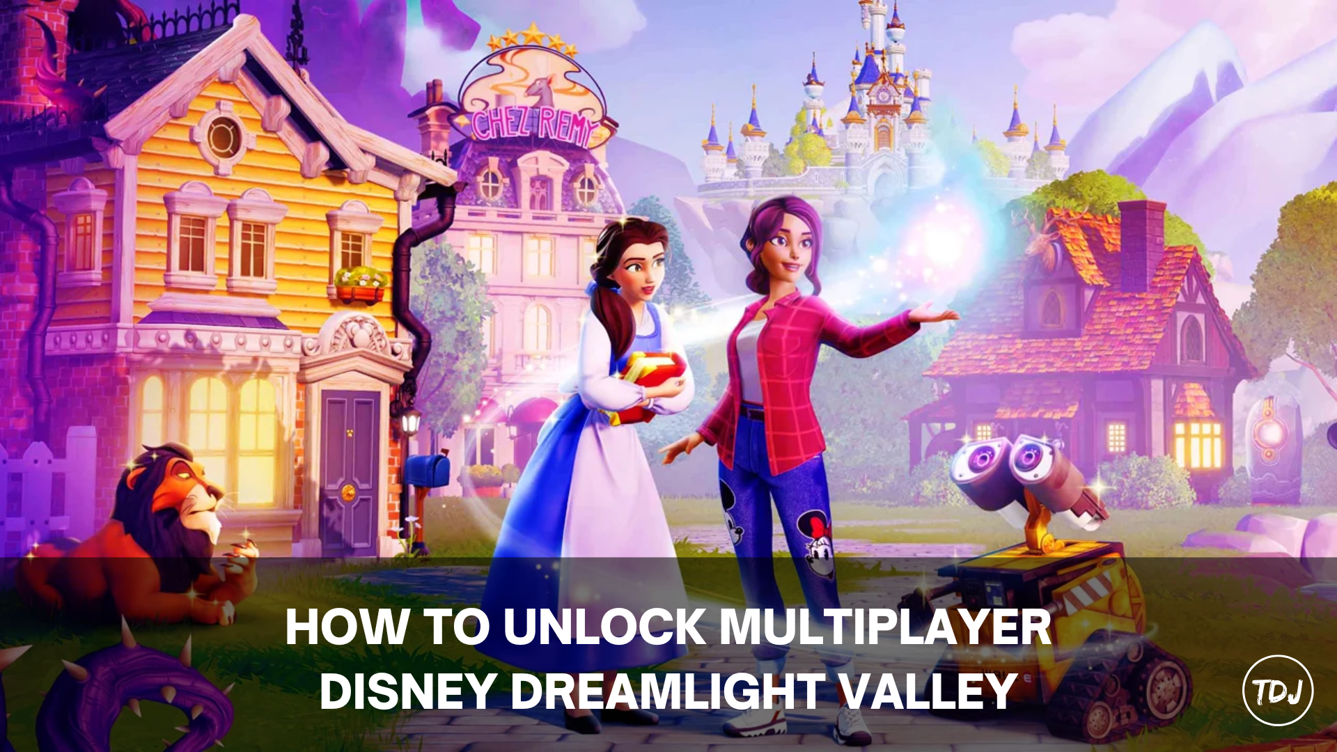 disney dreamlight valley how to unlock multiplayer