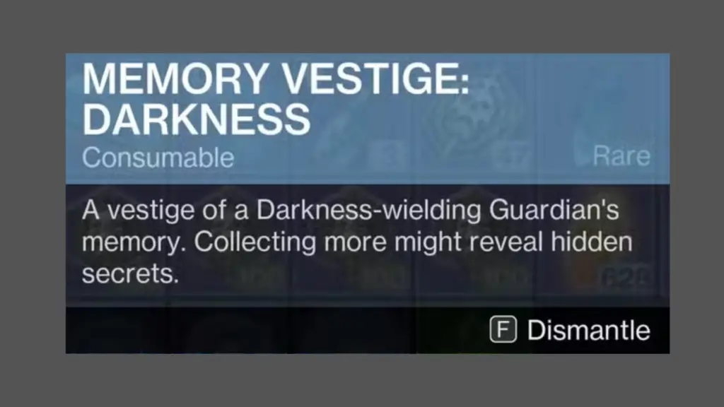 How to Get Vestiges of Darkness in Destiny 2