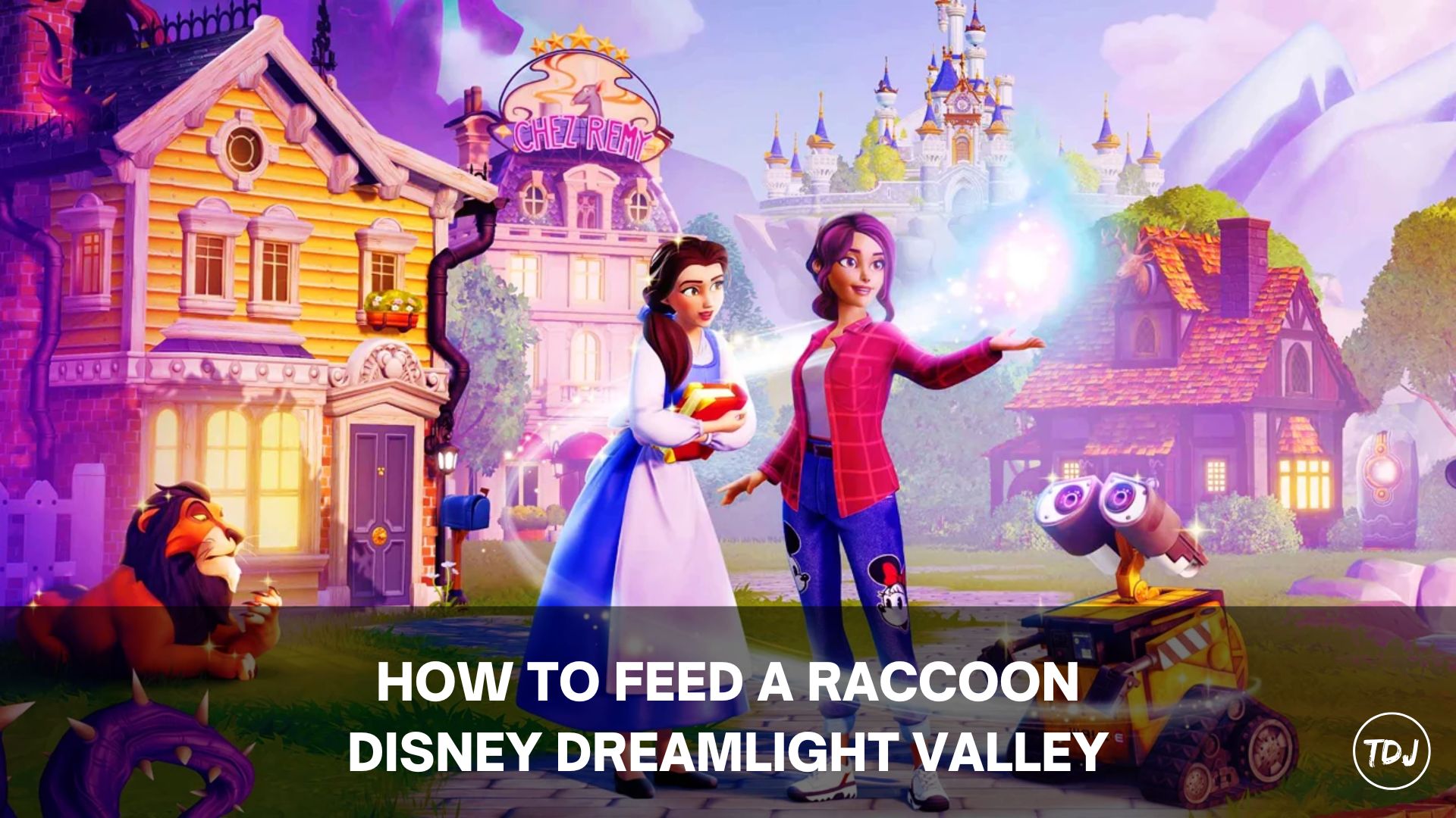 how to feed a raccoon disney dreamlight valley