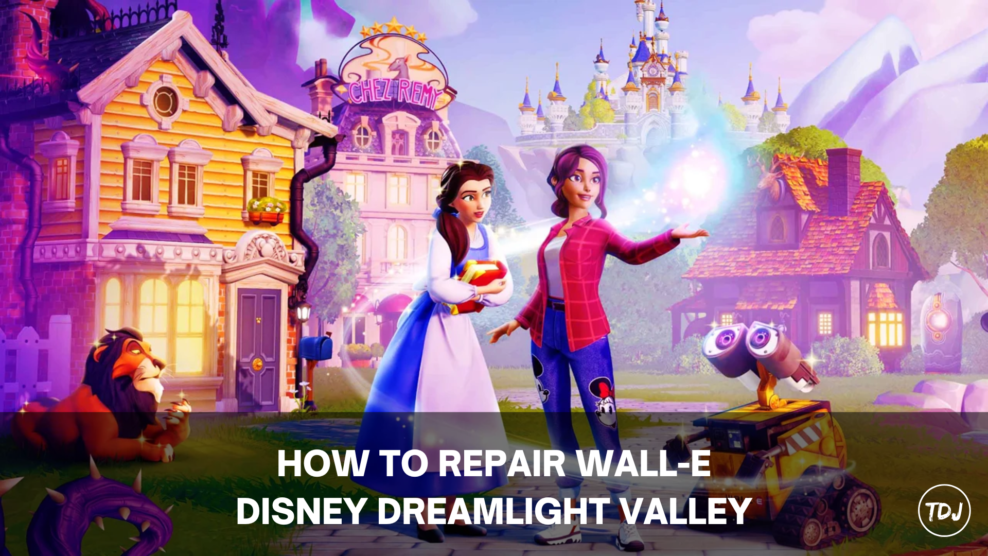 how to repair wall-e disney dreamlight valley