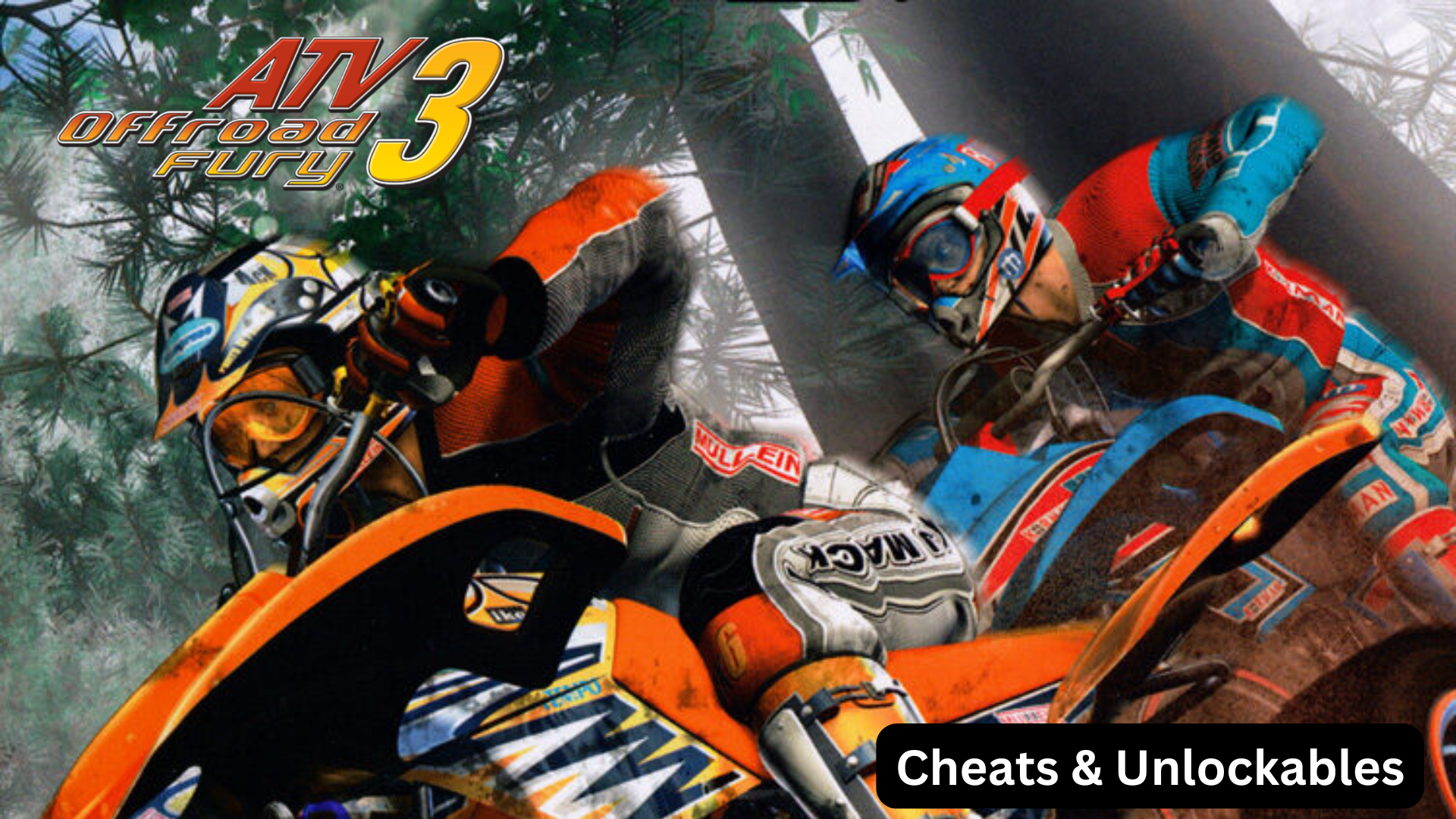 ATV Offroad Fury 3 cheats