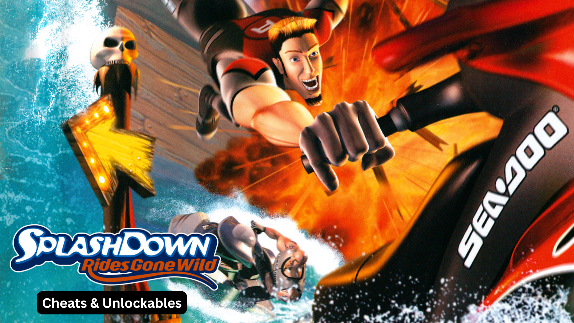 splashdown: rides gone wild - cheats and unlockables