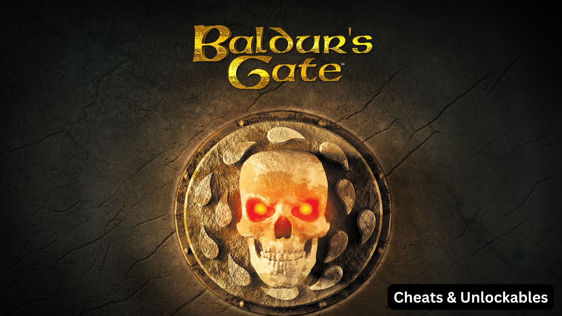 baldur's gate cheats and unlockables