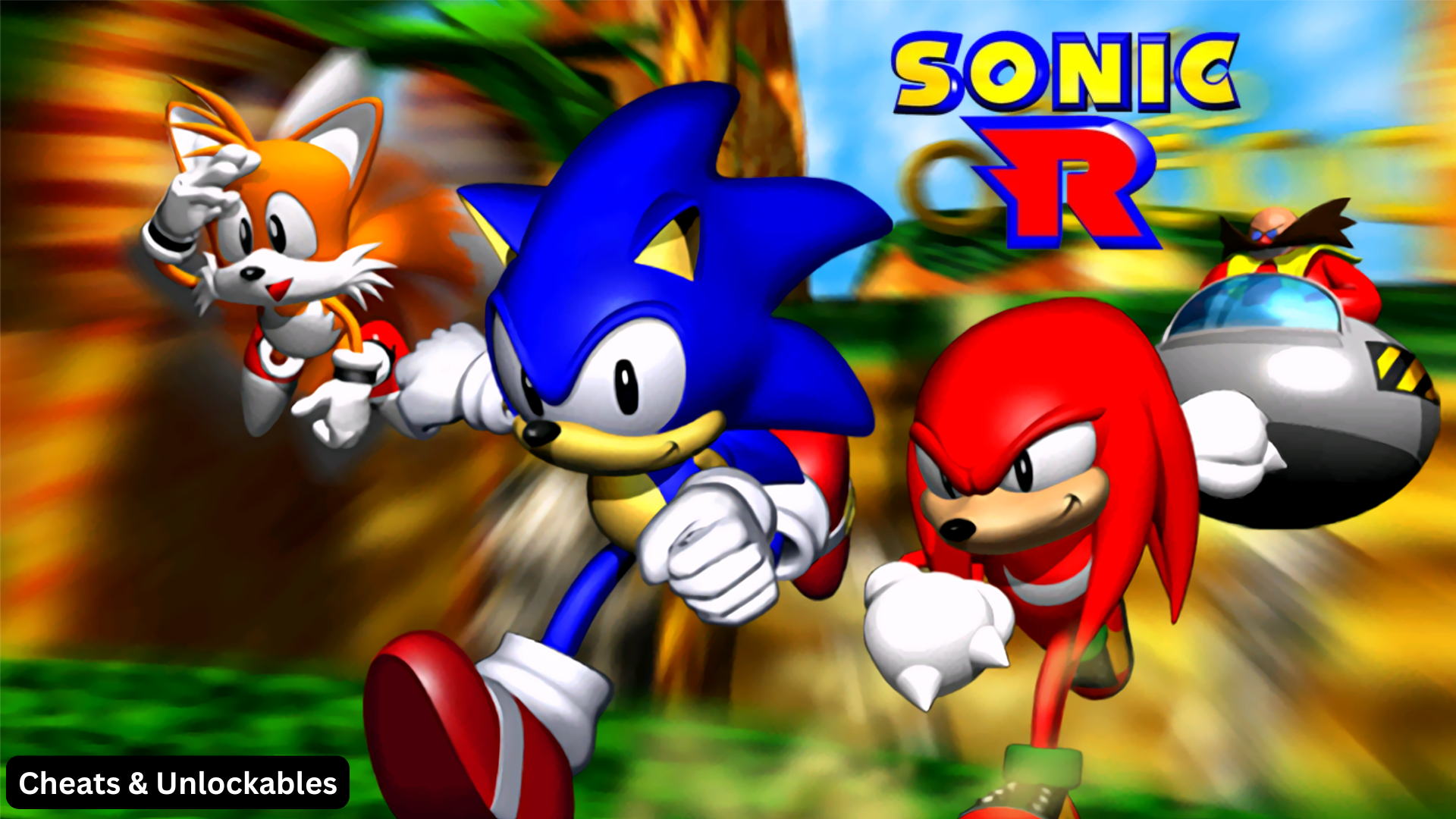 Sonic R cheats and unlockables