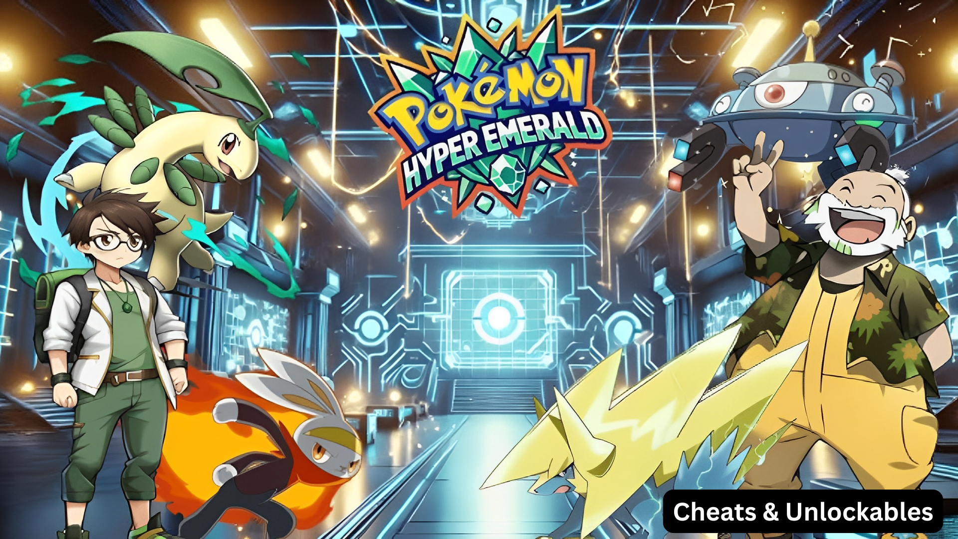 pokemon hyper emerald cheats and unlockables