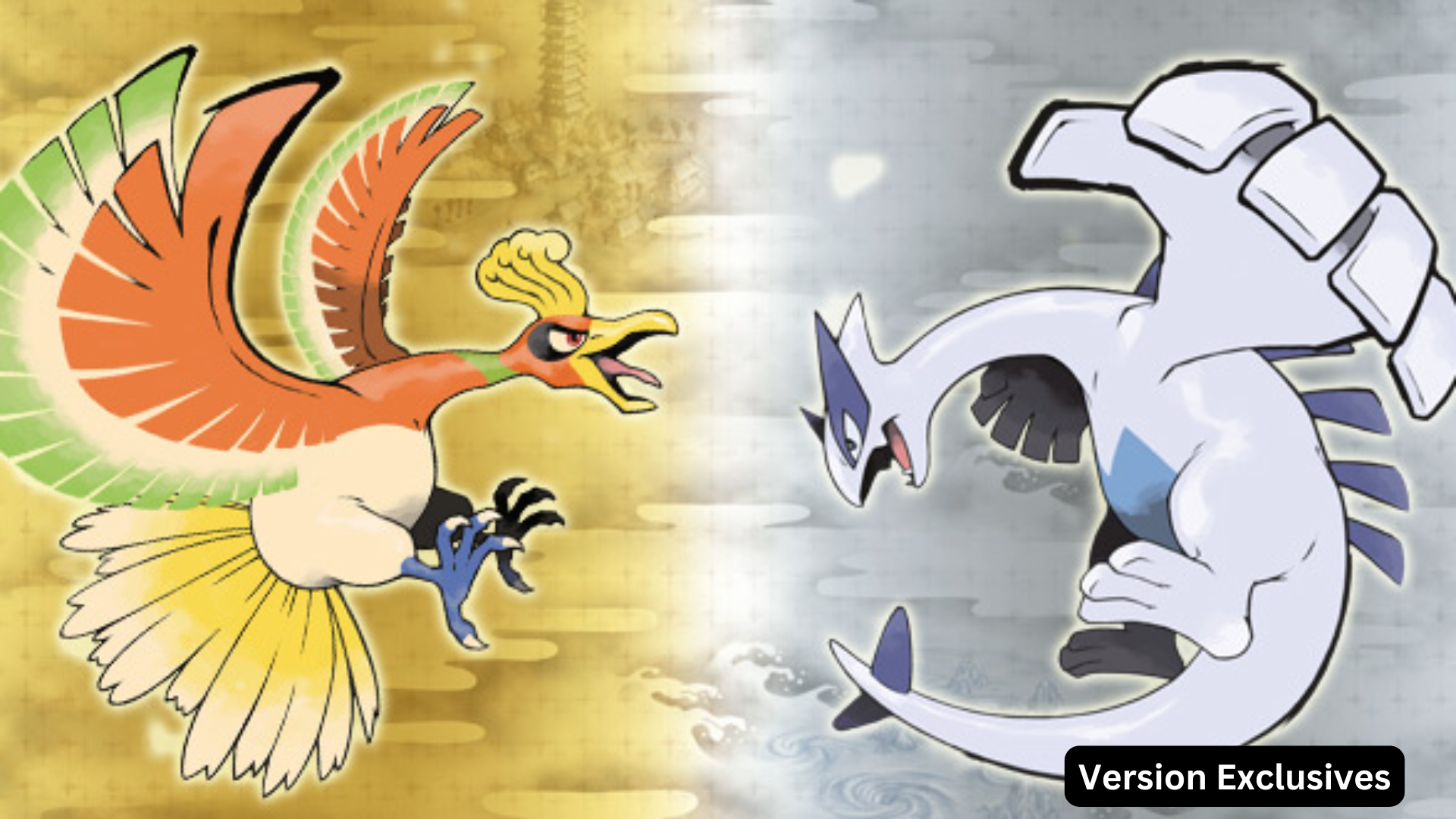 pokemon heartgold and soulsilver version exclusives