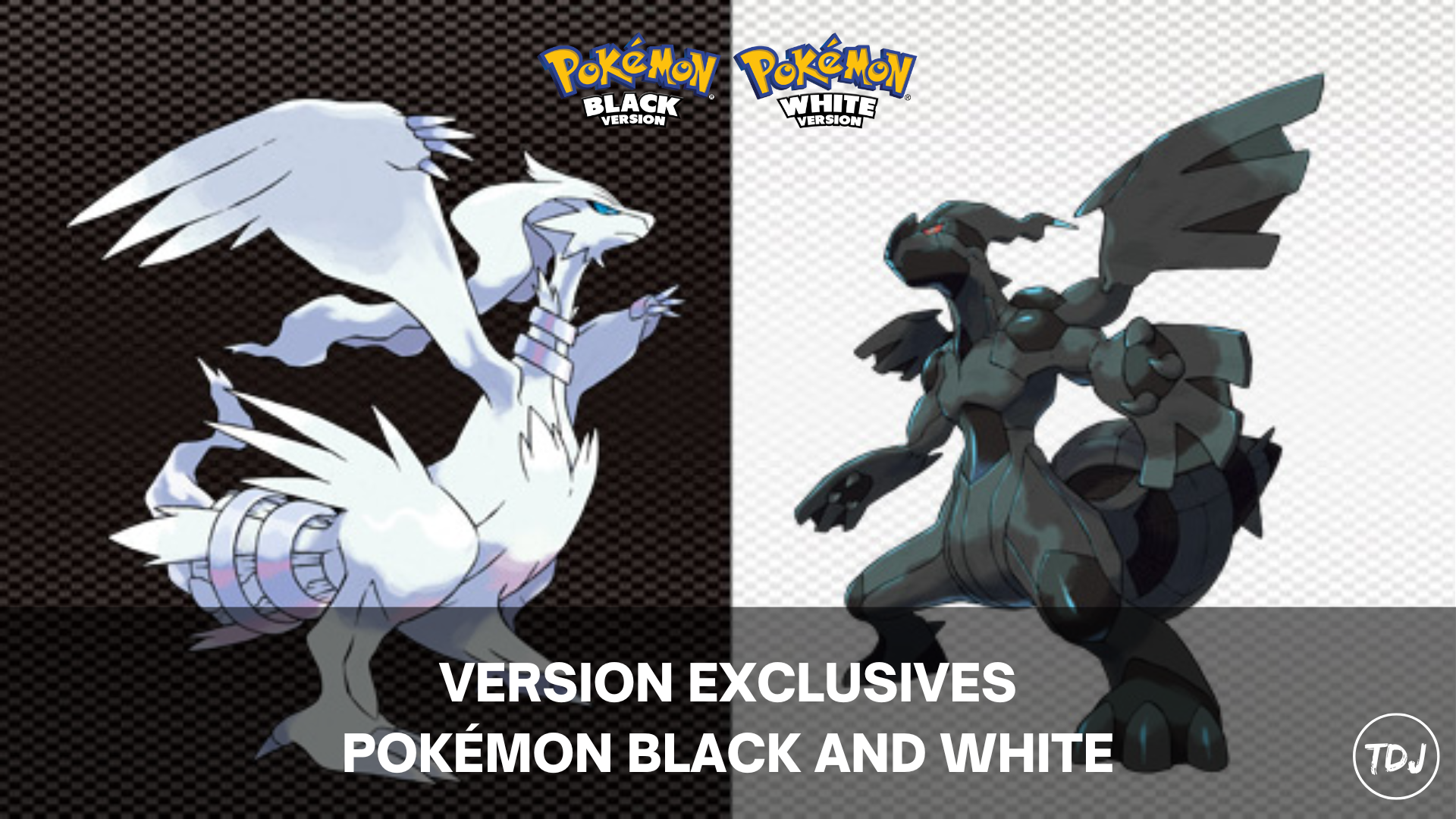 pokemon black and white version exclusives