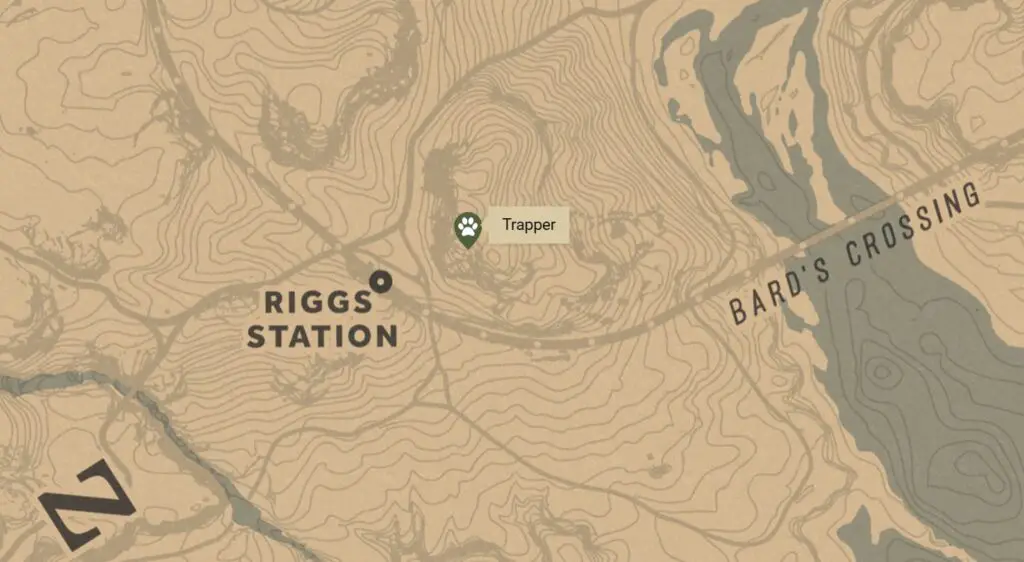 riggs station trapper location
