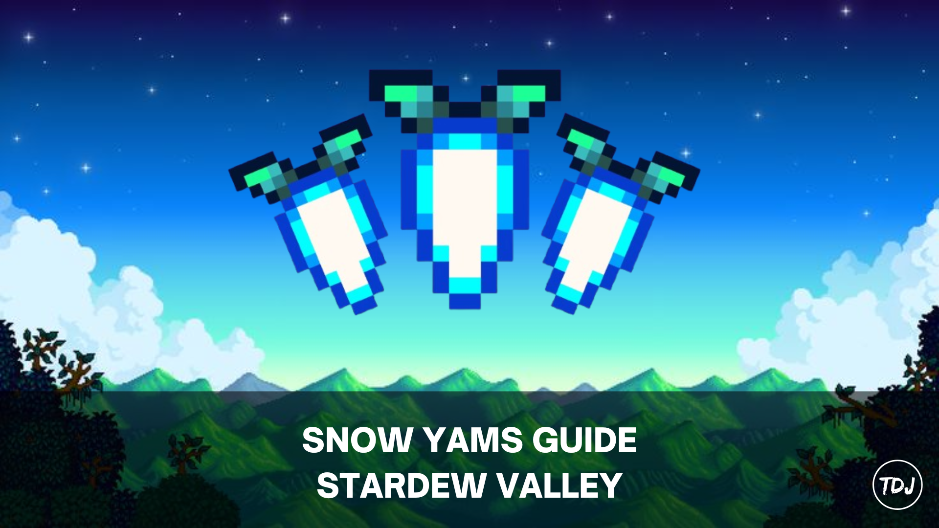 stardew valley snow yam guide