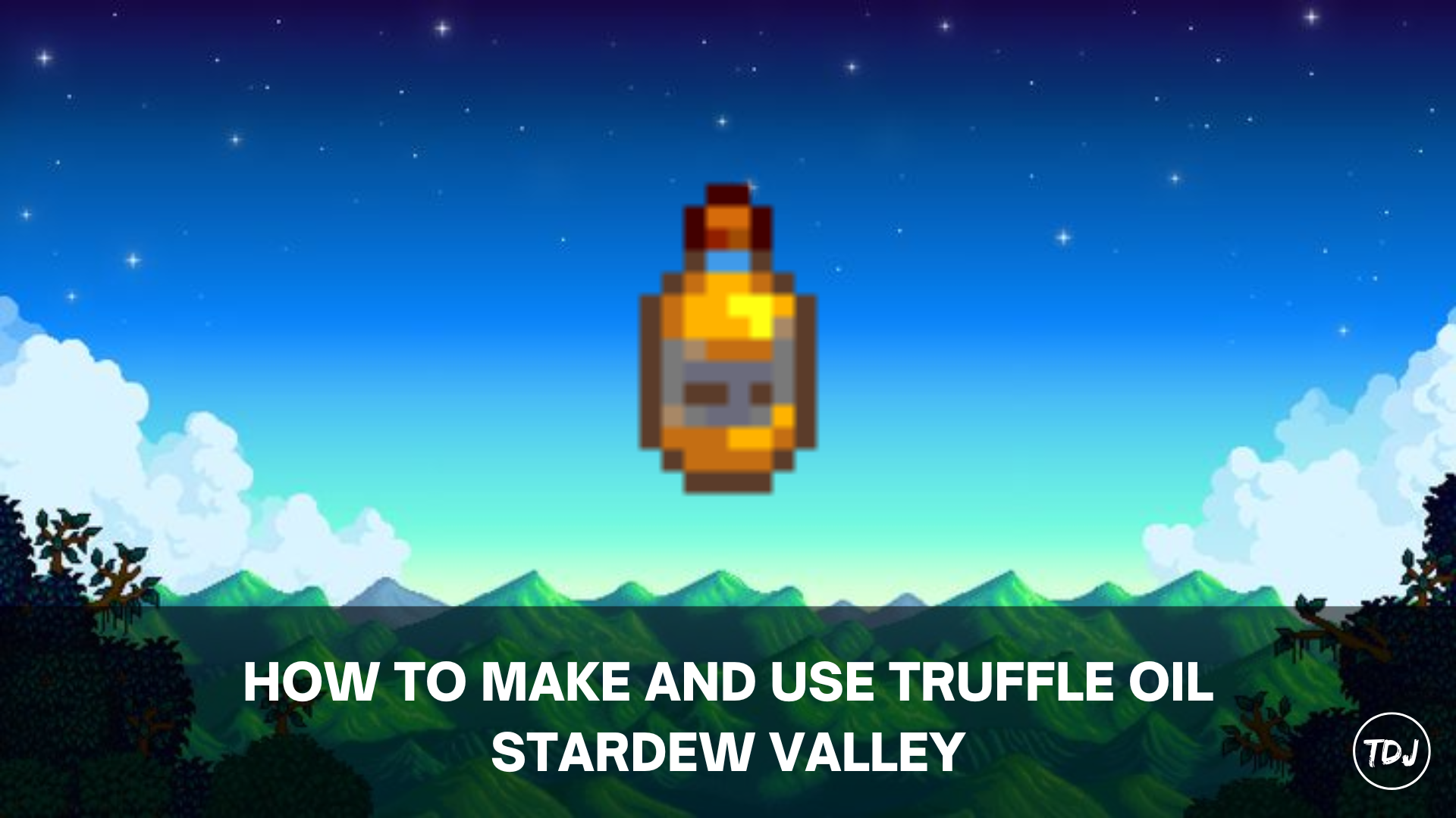 stardew valley truffle oil