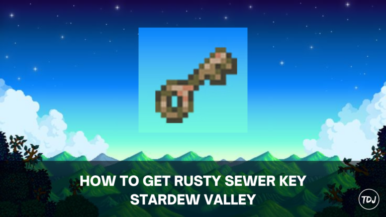 Stardew Valley - How to Get Rusty Sewer Key | The Daily Juice