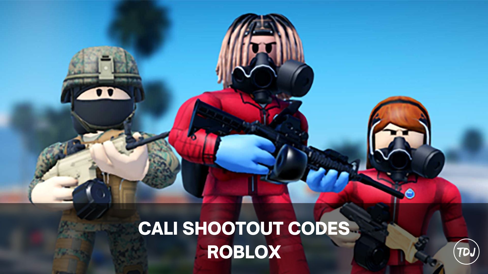 roblox cali shootout codes