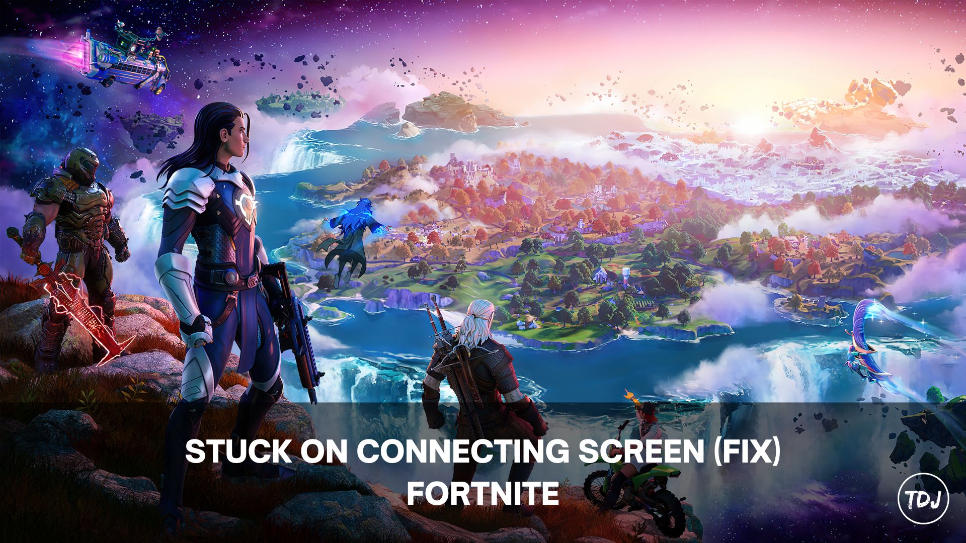 stuck on connecting screen fix fortnite