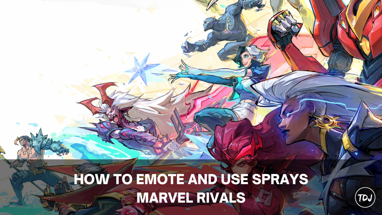 Marvel Rivals Words Marvel Rivals - How to Emote and Use Sprays | The Daily Juice