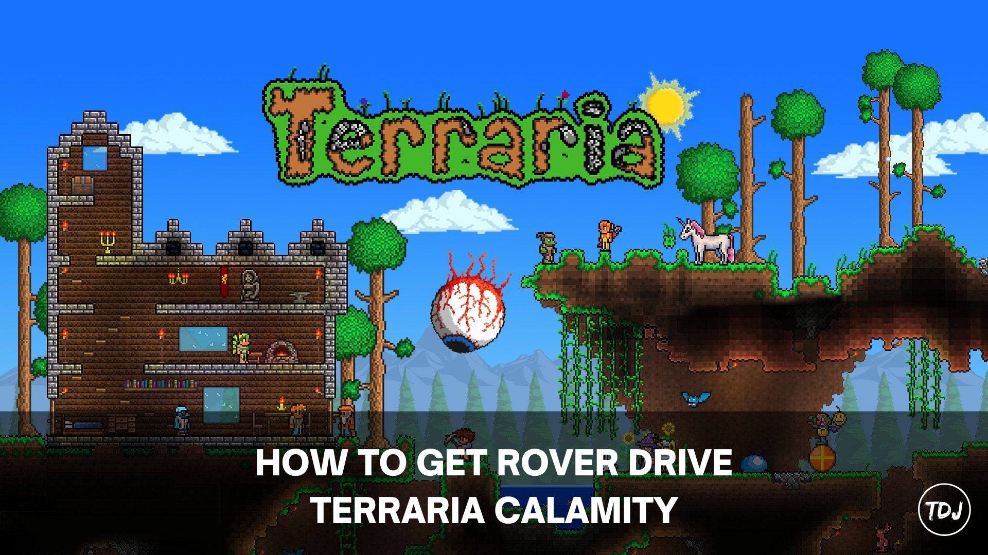 how to get rover drive in terraria calamity
